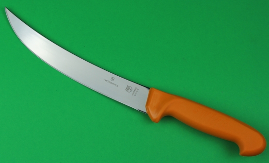 Swibo Schlachtmesser, gebogen 22 cm / schmal 5.8435.22